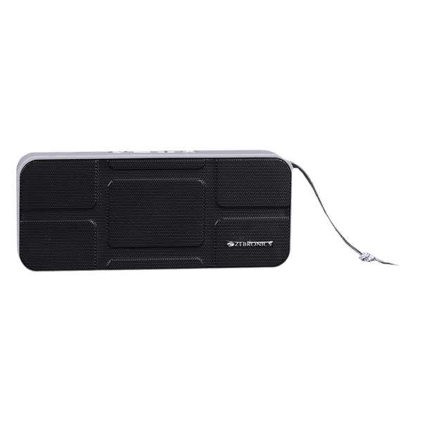 Zebronics bluetooth speaker with fm & aux best sale